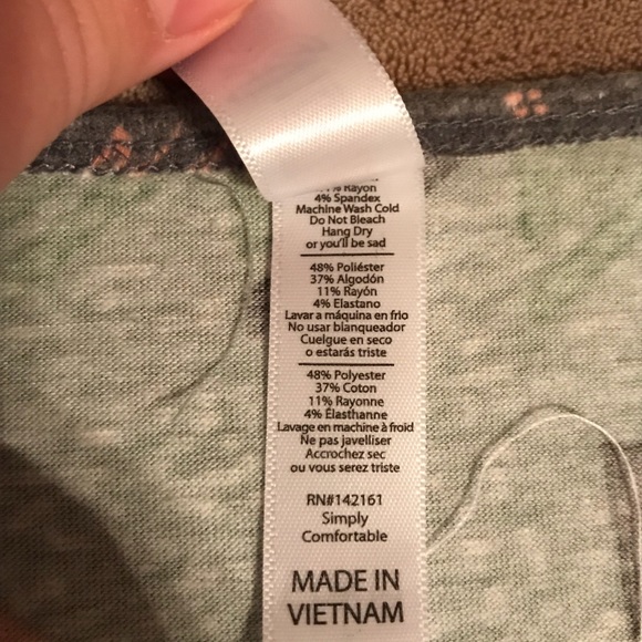 LulaRoe S Perfect T - Picture 2 of 4